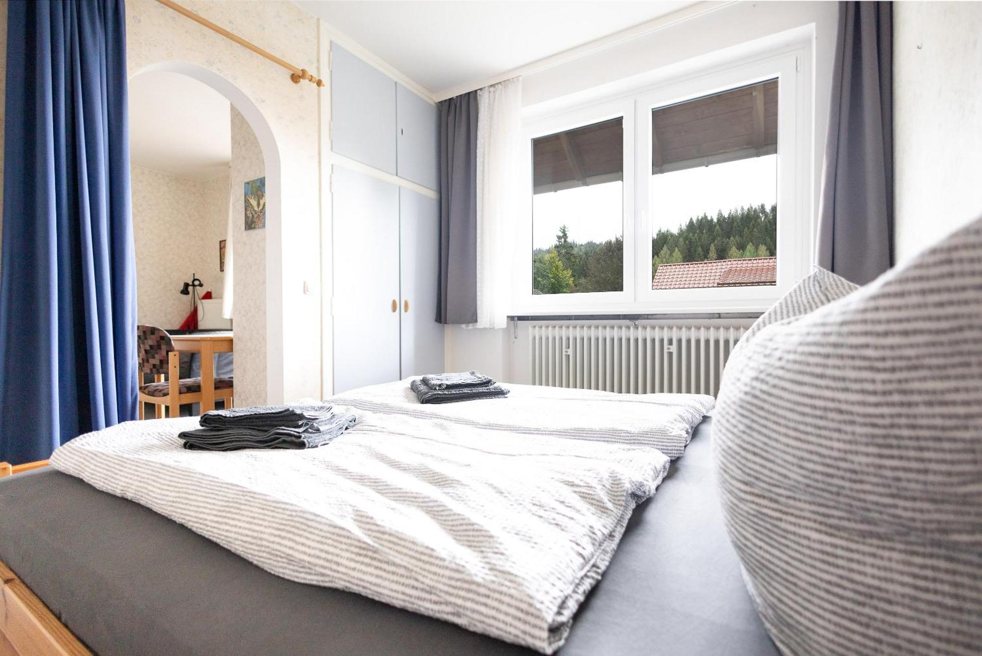 Apartmenthaus Am Waldrand- Kueche - Fruehstueck - Balkon Wildemann Exterior photo