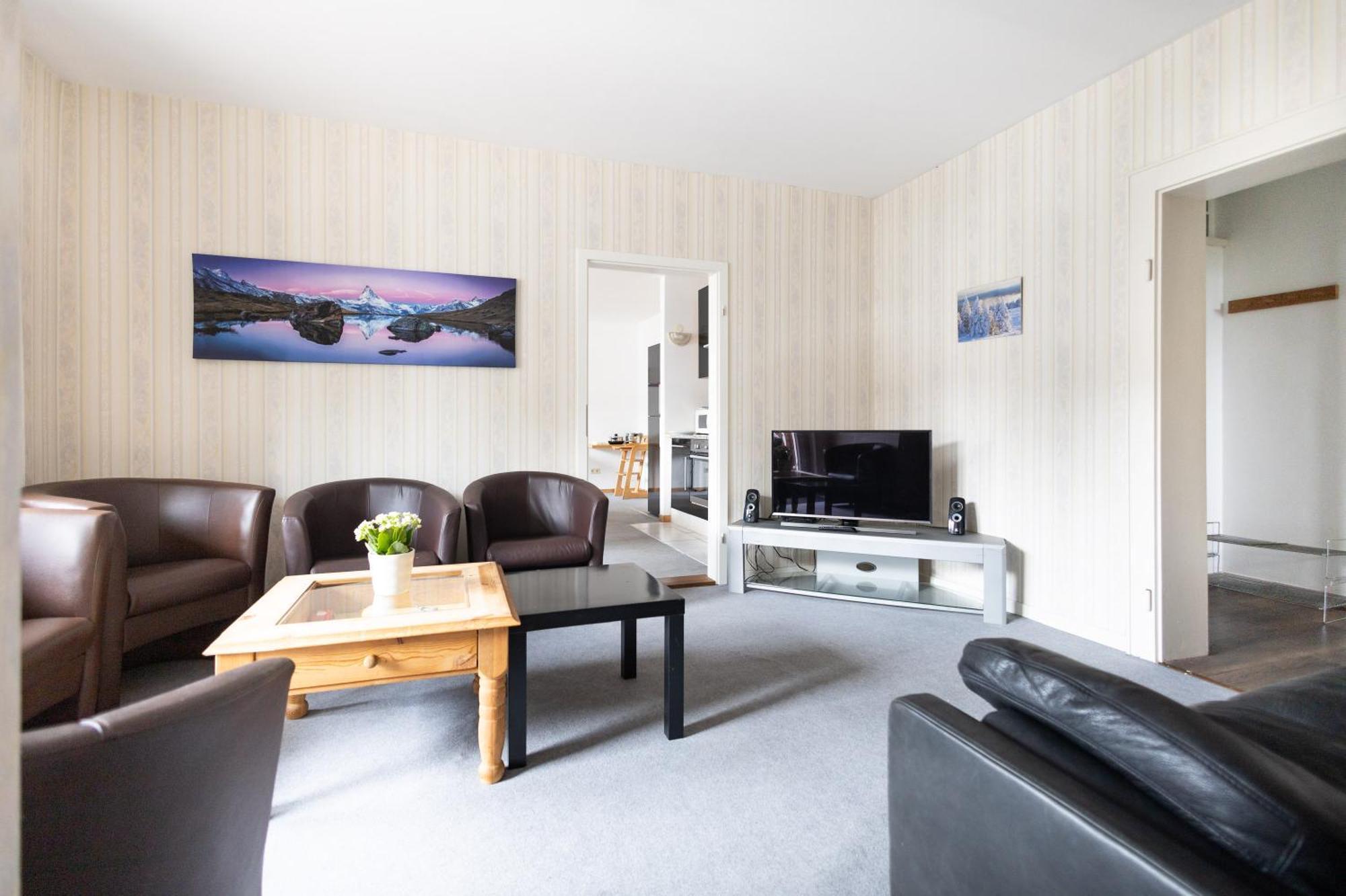Apartmenthaus Am Waldrand- Kueche - Fruehstueck - Balkon Wildemann Exterior photo
